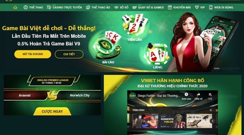 V9bet – Link nhà cái V9bet và hướng dẫn đăng ký cho người mới